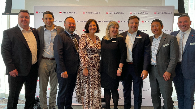 Air Canada Honors Guillemette and Greets New EVP - "The Future is Bright" 