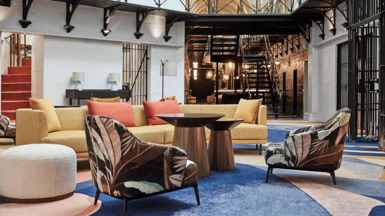 The notorious prison in Melbourne is now a chic hotel