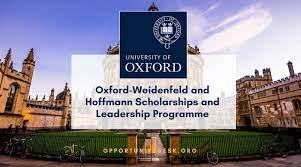 Oxford-Weidenfeld and Hoffmann Scholarship and Leadership Programme