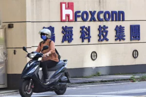 Chinese state media reports that Foxconn is under investigation for tax-related matters and the utilization of land